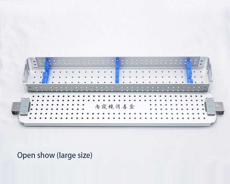 Aluminum Sterilization Case Box Tray For Ophthalmic Surgical Instruments – Disinfection Tray