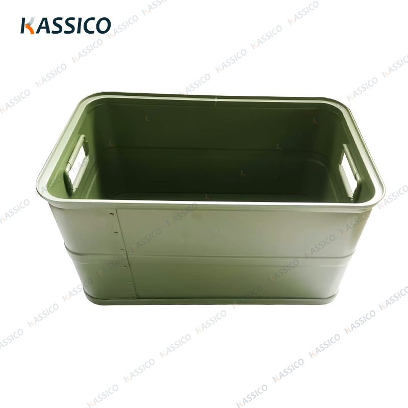 Aluminum Basket & Metal Crate For Storage Food and Dinnerware