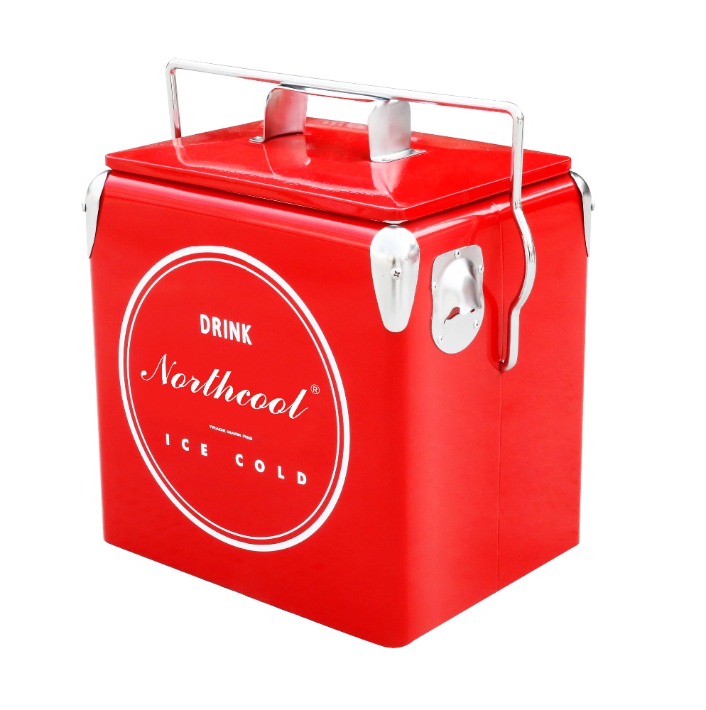 13L/17L Metal Ice Cooler Box