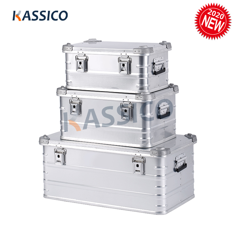 Caixas de armazenamento de alumínio, estojos como Zarges AluBox