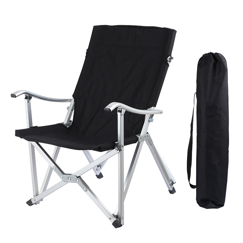 Sedia Dachuan in lega di alluminio, sedia da spiaggia per il tempo libero con schienale per lettino da esterno