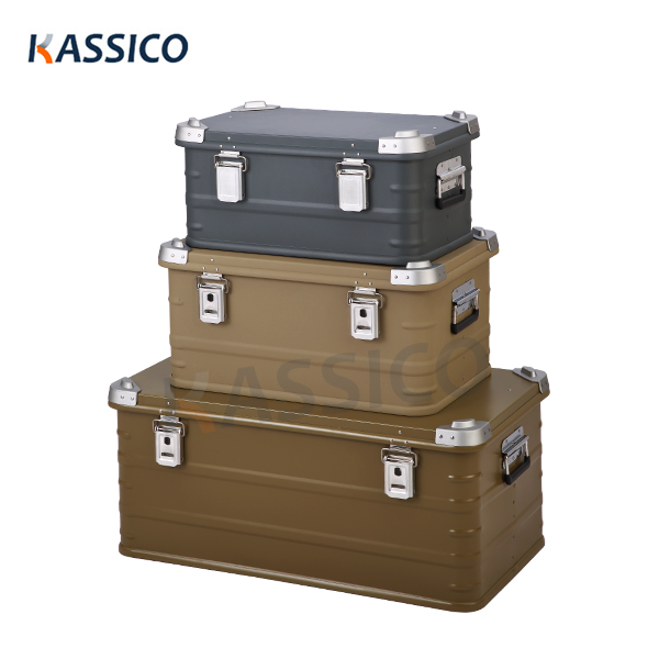 Portapacchi per auto AluBox, box di carico in alluminio