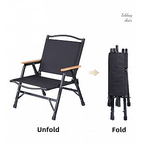Portable Aluminum Frame Folding Kermit Camping Chair