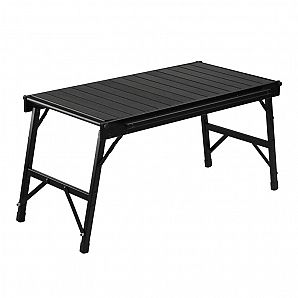 Mesa dobrável de alumínio para camping IGT Grill para exterior, praia, piquenique, quintais, churrasco e festa