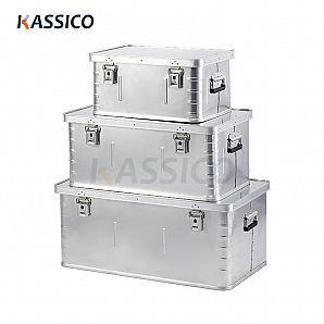 Hard Shell Aluminum Boxes For Survival Rescue Tools Storage