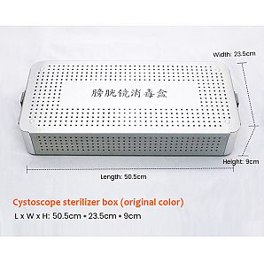 Surgical Instruments Aluminum Cystoscope Sterilizer Box