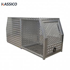 Caja de jaula para perros de aluminio UTE