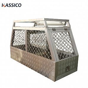 Box per cani in alluminio per camion UTE