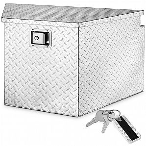 33" Diamond Plate Aluminum Trailer Tool Box