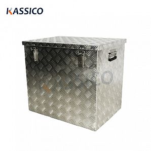 232 L Boîte de rangement en aluminium pour camping et glacière