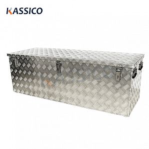 Caja de herramientas de camión de aluminio de servicio pesado 375L