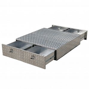 Aluminium Pickup Ute Under brett skyveskuffer