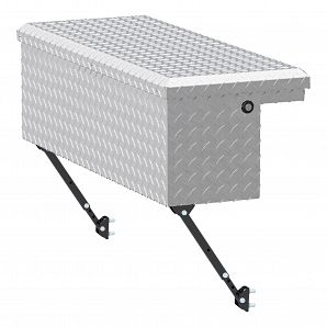 Caja de herramientas para camión de montaje lateral de 36-72 pulgadas con patas