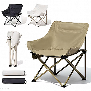 Aluminium draagbare opvouwbare campingstoel voor buiten