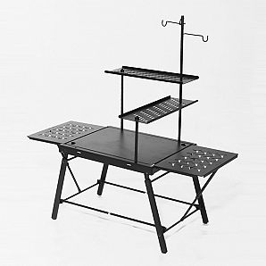Outdoor Camping Picnic IGT Grilling Table