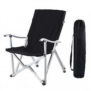 Dachuan-stol i aluminiumslegering, utendørs solseng med rygg Fritid strandstol